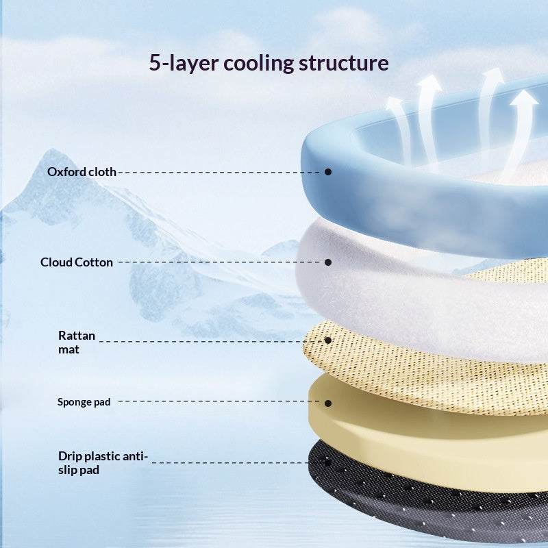 Lit Cat Summer Cooling Style Bed All-Season Universal