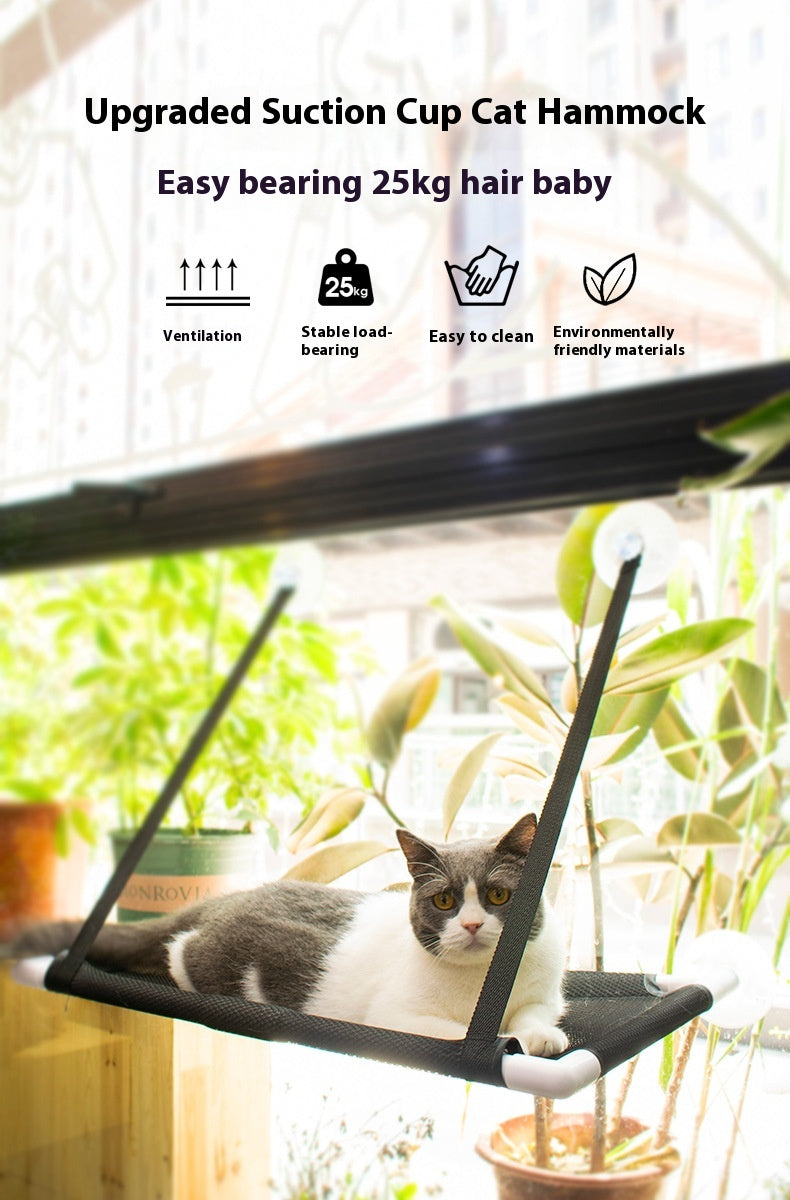 Four Seasons Cat Hammock Window Cat Nest Sucker Pending