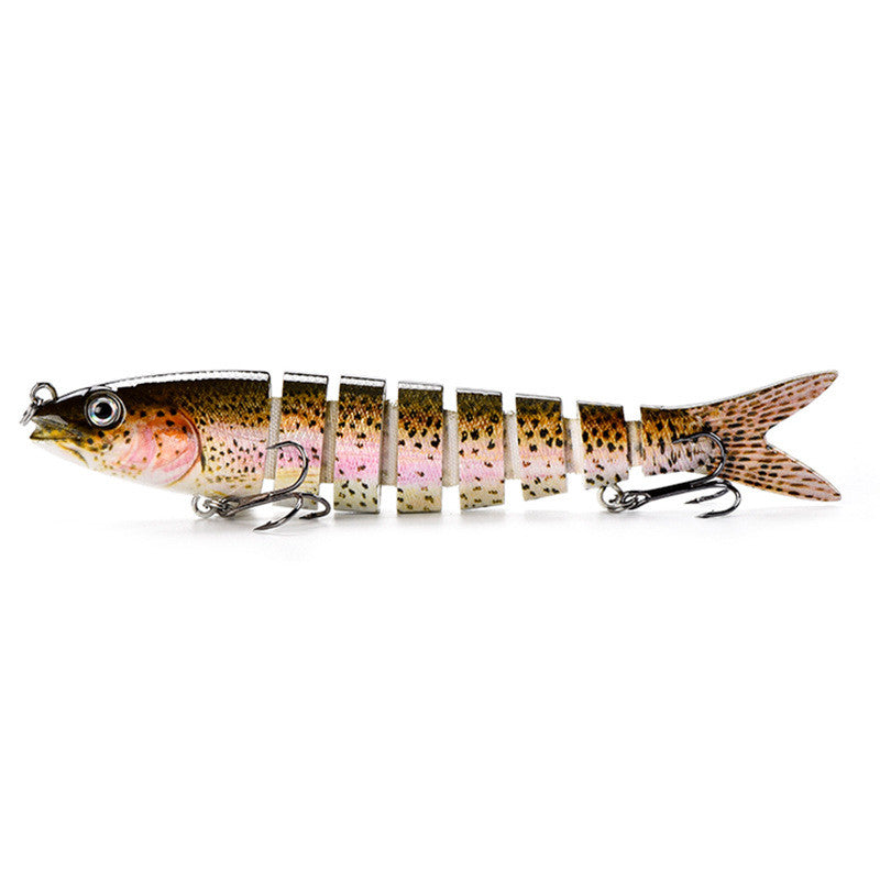 Lure Lure 8 Sections Mer douce Pêche dure Long Cast