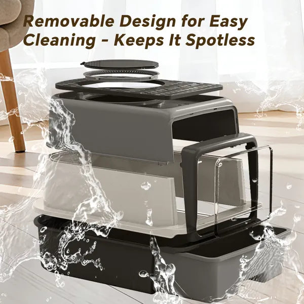 Premium Cat Litter Box