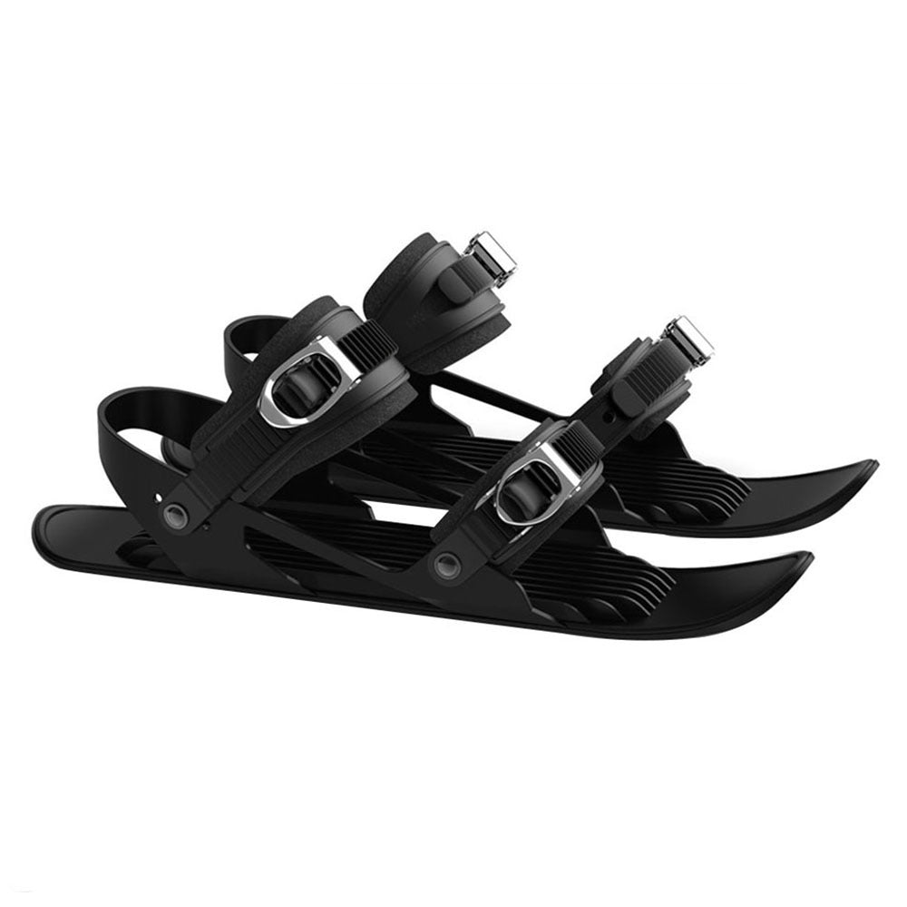 Mini Ski Skates Portable Short Skiboard Chaussures réglables pour neige
