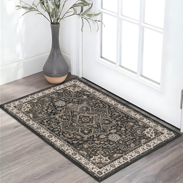Kitchen Rug Sets of 3 Lavable Boho Kitchen Rugs and Runner Carpets Non Slip Kitchen Area