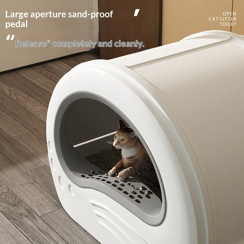 Boîte à litière pour chats extra-large