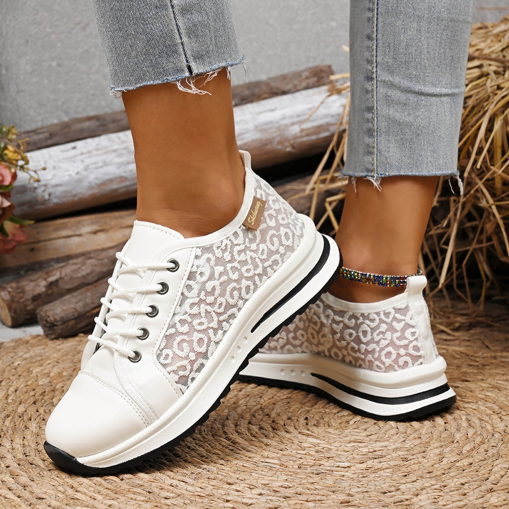 Femmes Pompes Casual Loafers avec un talon caché