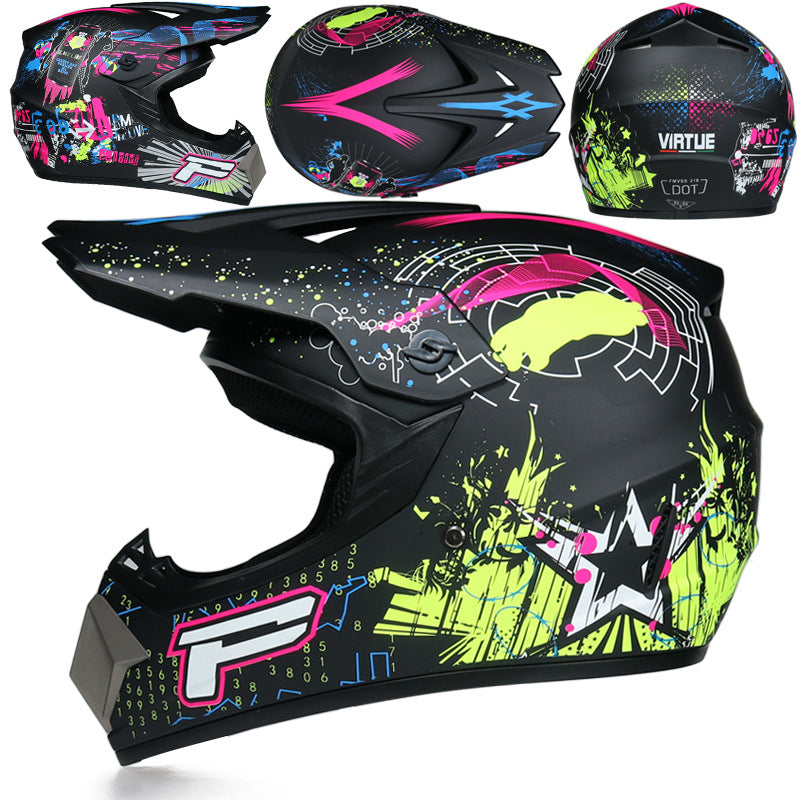 Casque hors route Moto Petit casque hors route