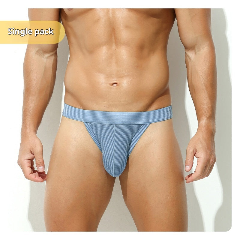 Les slips haute coupe pour hommes montrent les sous-vêtements sexy du Triangle Big Nylon