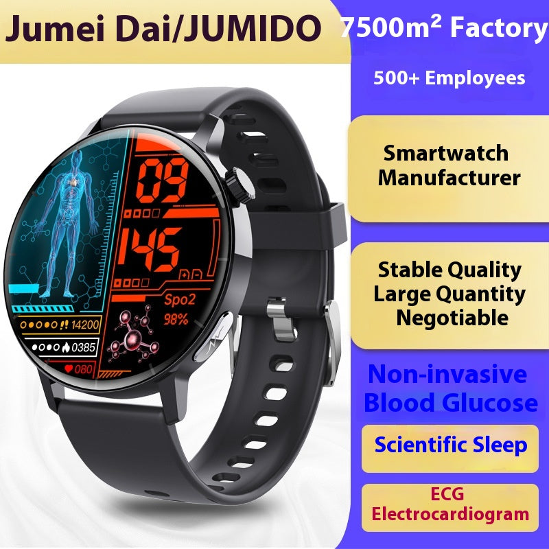 Smart Watch ECG Blood Glucose Monitoring Bracelet sportif Surveillance intelligente de la santé