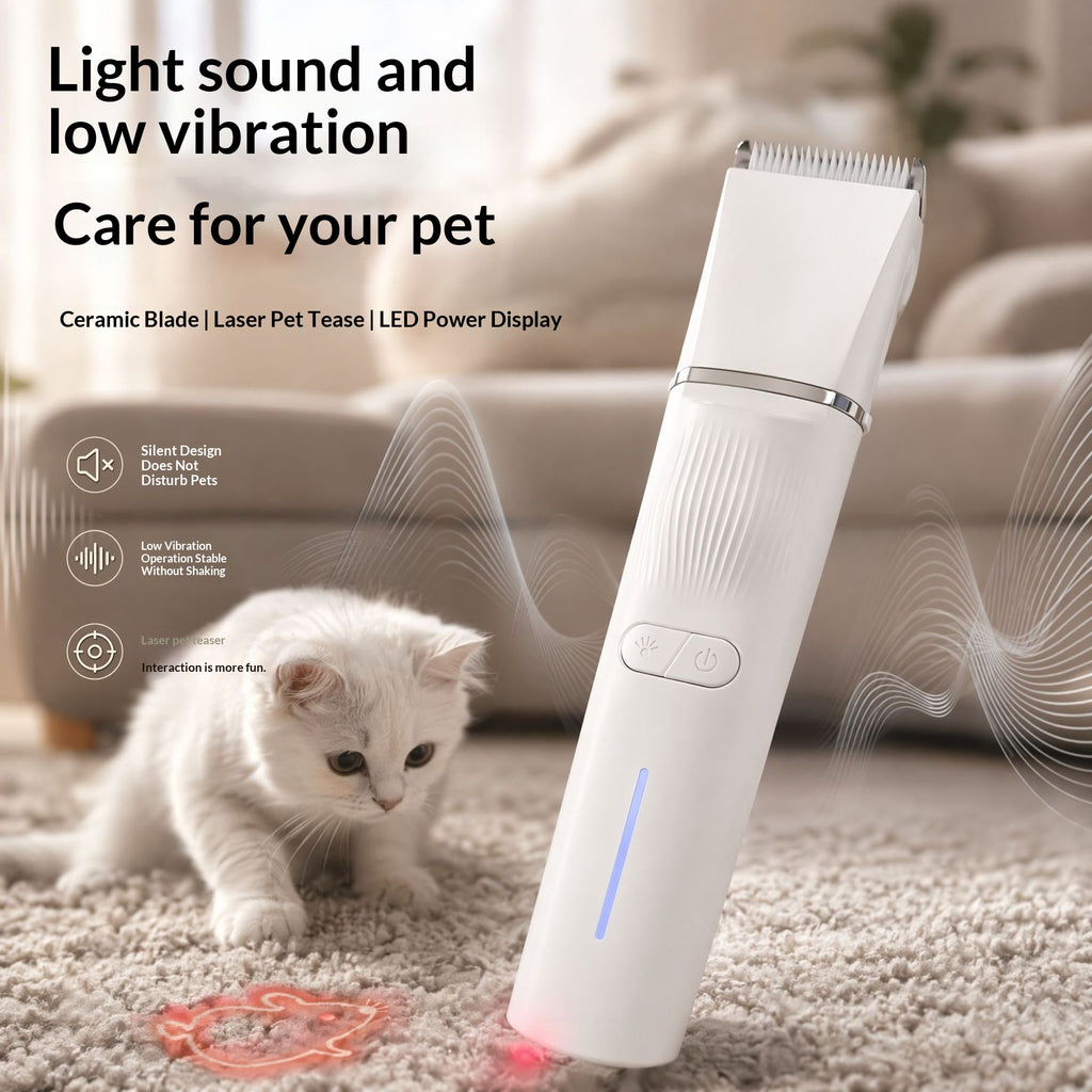 Clipper électrique pour animaux de compagnie de haute puissance & Trimeur de grooming Cat.