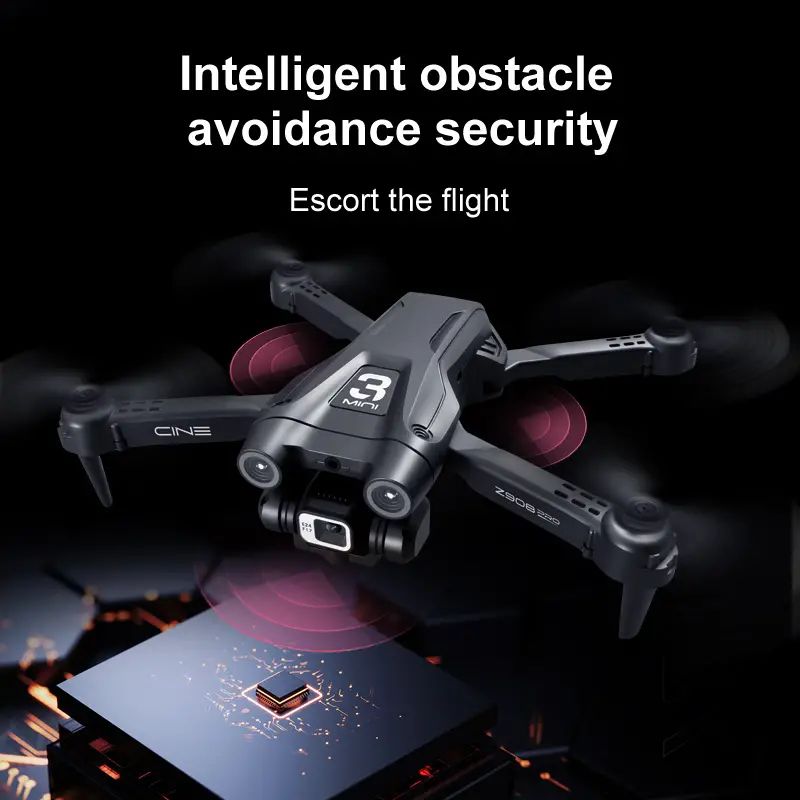 Z908 Dual Camera Dual Electric Drone--noir