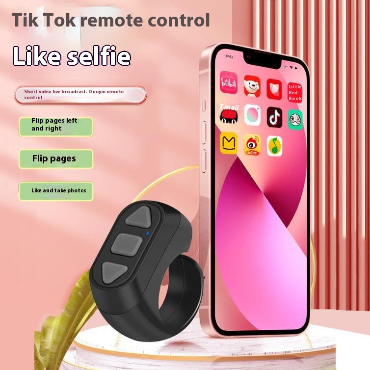 Bague Bluetooth télécommande Lazy People Brush Magic Tool