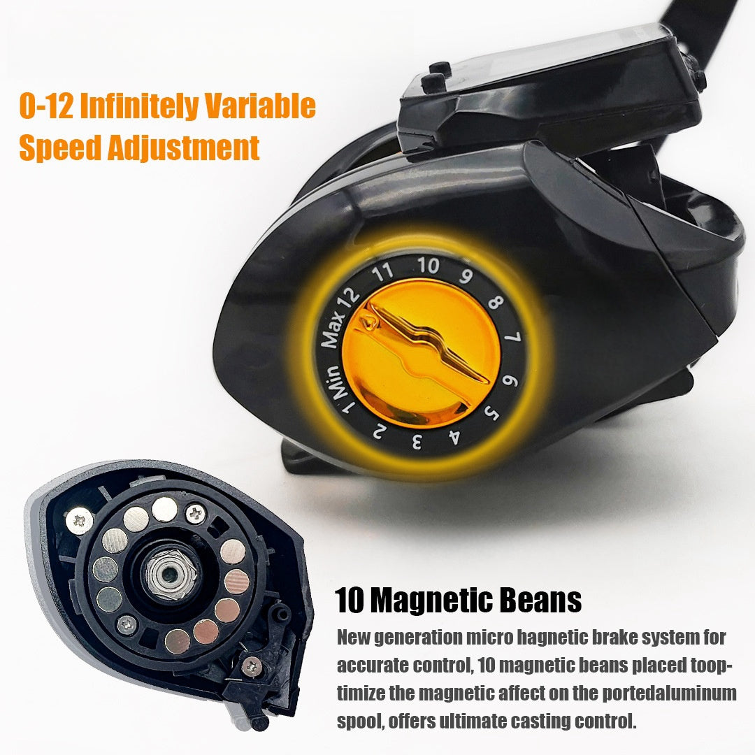 Étanche Grand écran Affichage numérique Drip Wheel Backlight Computing with Drain Alarm Bri