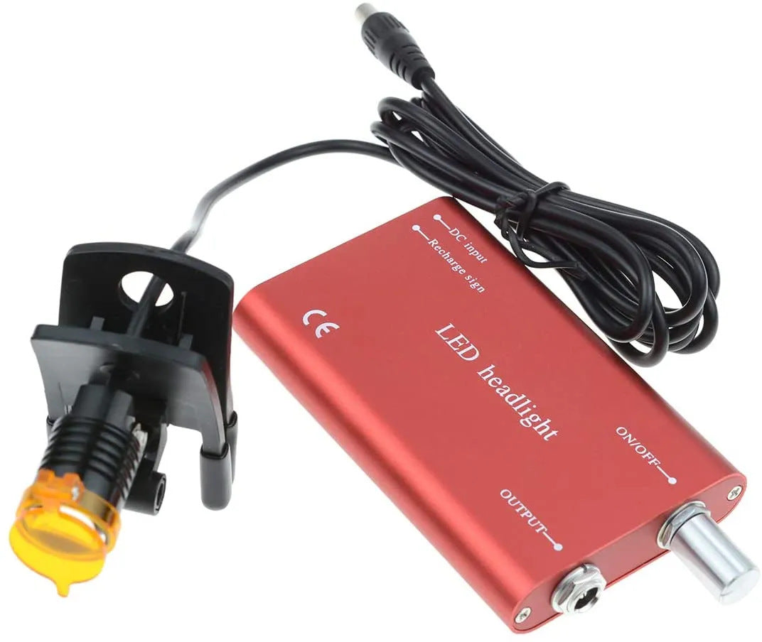 3W LED Clip-on phare dentaire avec filtre - Haute luminosité réglable lumière chirurgicale fo