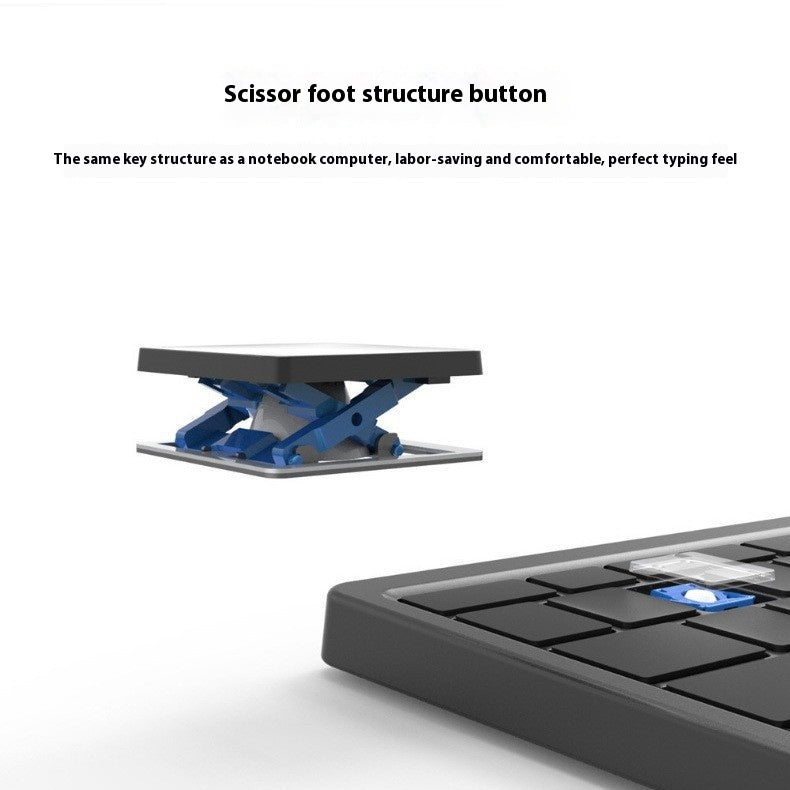 Porte-clés sans fil Bluetooth Touch Pad sans fil en cuir Ipad Mobi