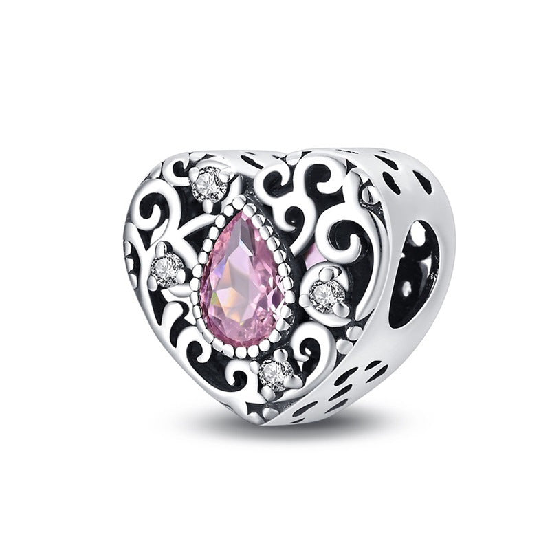 Bracelet de perles classiques en argent plaqué cuivre
