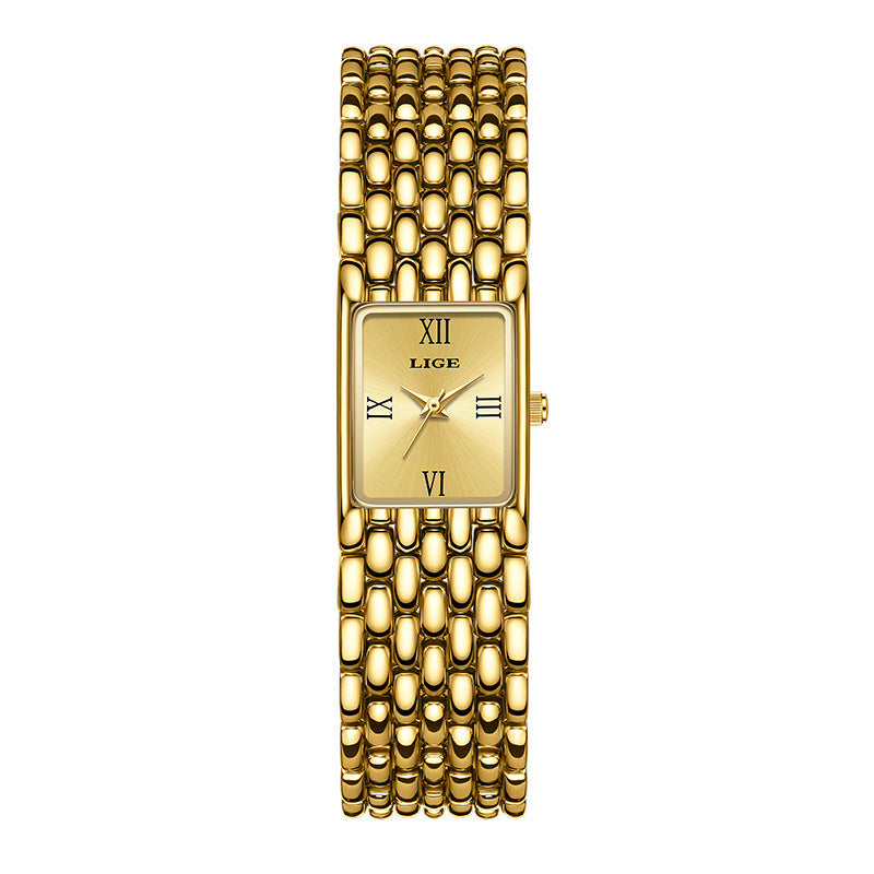 Arrivée Casual simple et compacte montre carrée