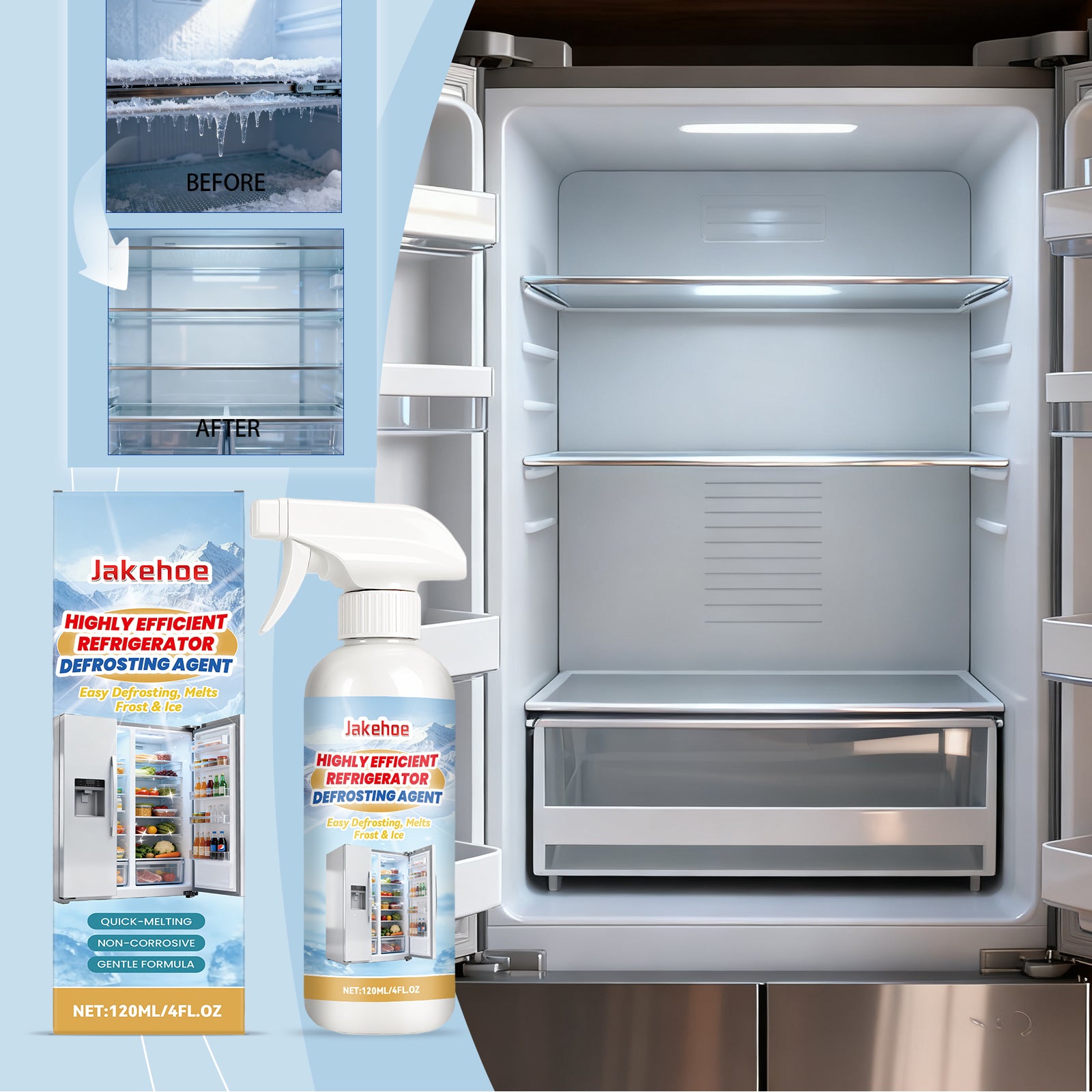 Réfrigérateur Defroster 120ml-1box