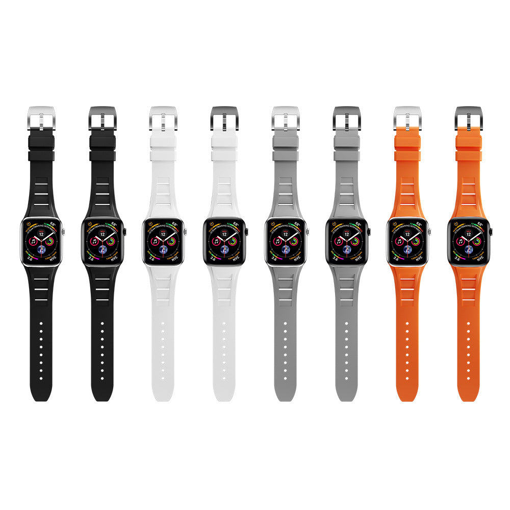 Montre Bracelet en silicone liquide S9 épingle boucle ultra pliante