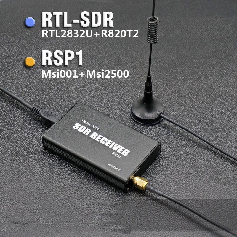 Logiciel tout-bande Radio RTL-SDR RTL2832U R820T2 Récepteur Aviation à ondes courtes à large bande