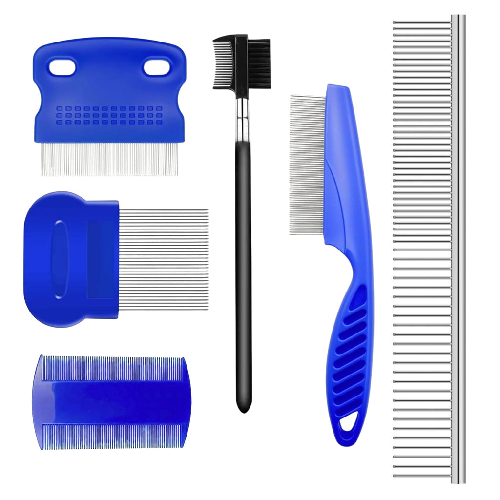 Flea Comb - Flea Comb for Cats Dogs Remove Flea Eggs Fleas Stainless Steel Cat