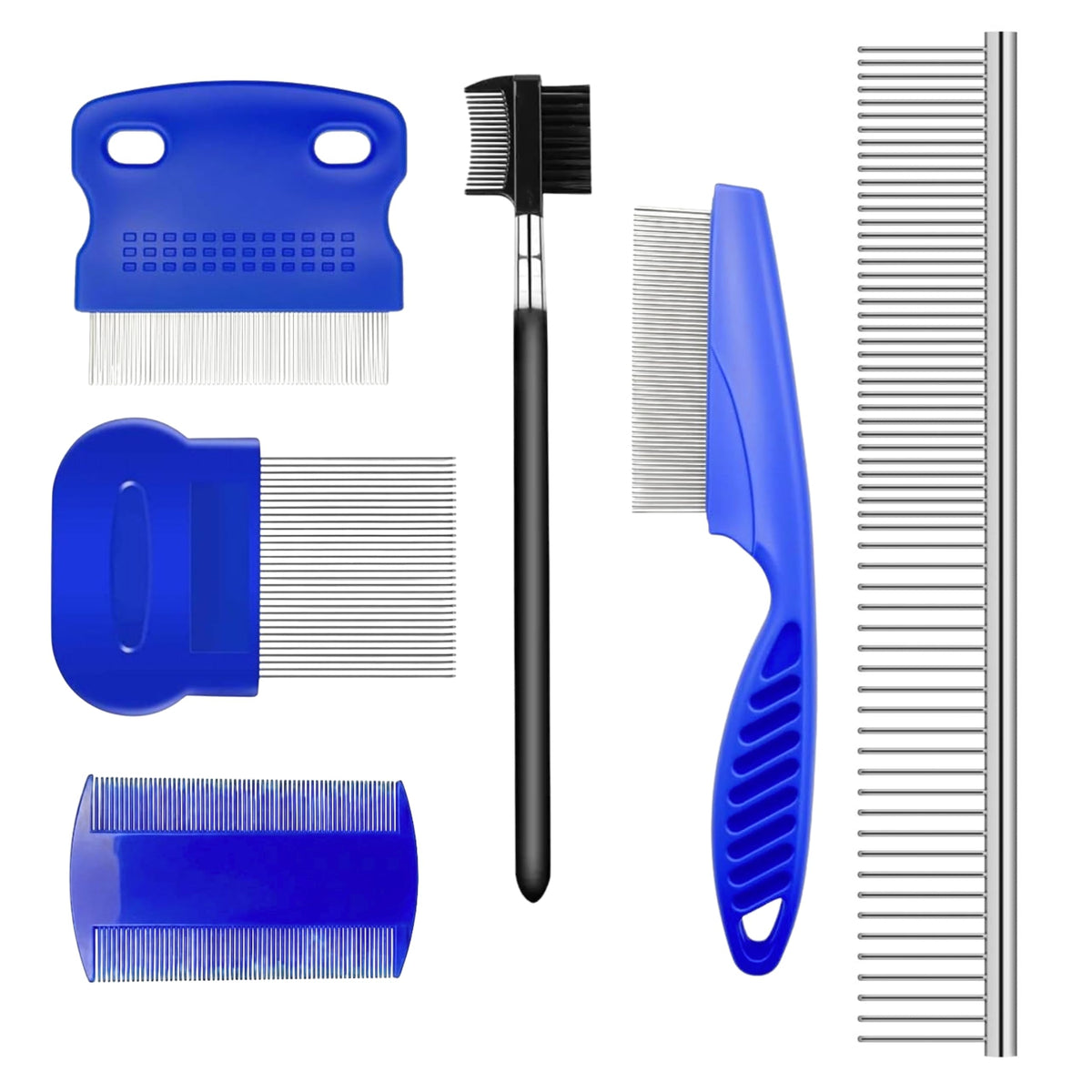 Flea Comb - Flea Comb for Cats Dogs Remove Flea Eggs Fleas Stainless Steel Cat