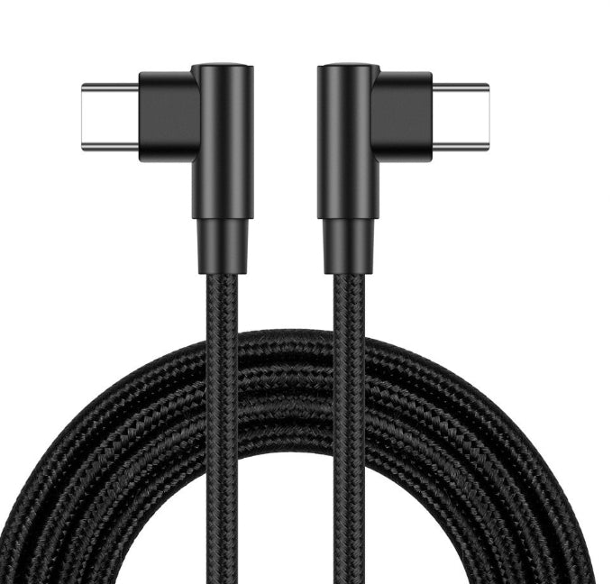 Dual-Ended Type-C Braided PD Fast Charging Data Cable