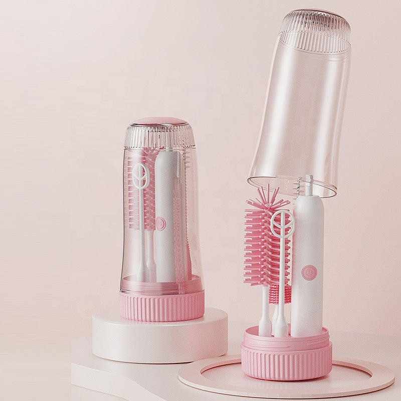 Set de tasse de nettoyage multifonctionnel avec stérilisation UV intégrée et suceur de désinfection