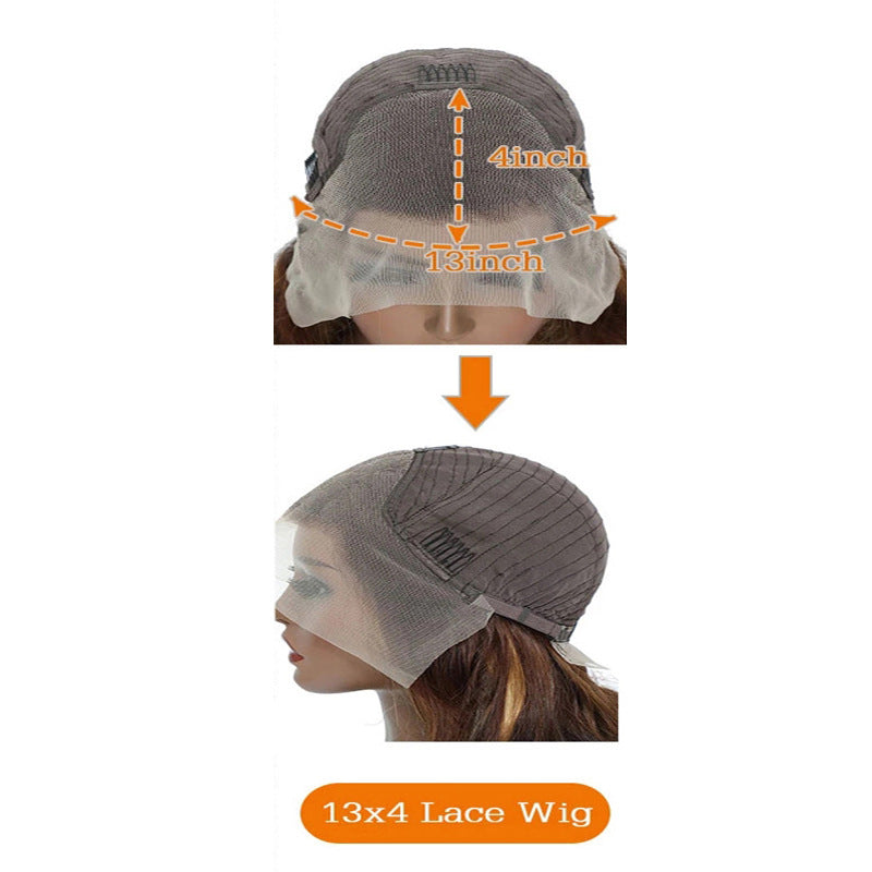 Perruque Dentelle avant P4 27 Véritable coiffure
