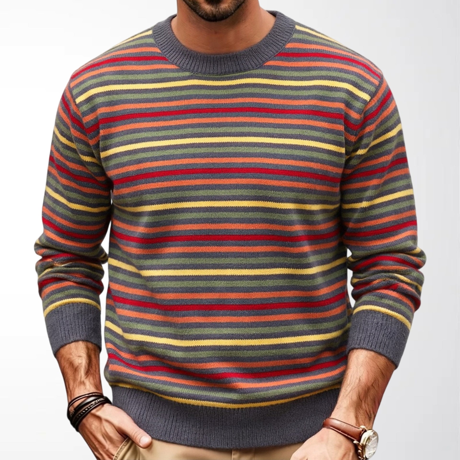 Style de pull-wnit slimming décontracté