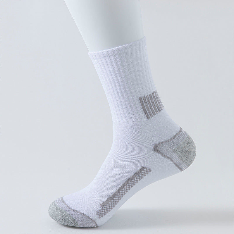 Chaussettes longues de sport rayée