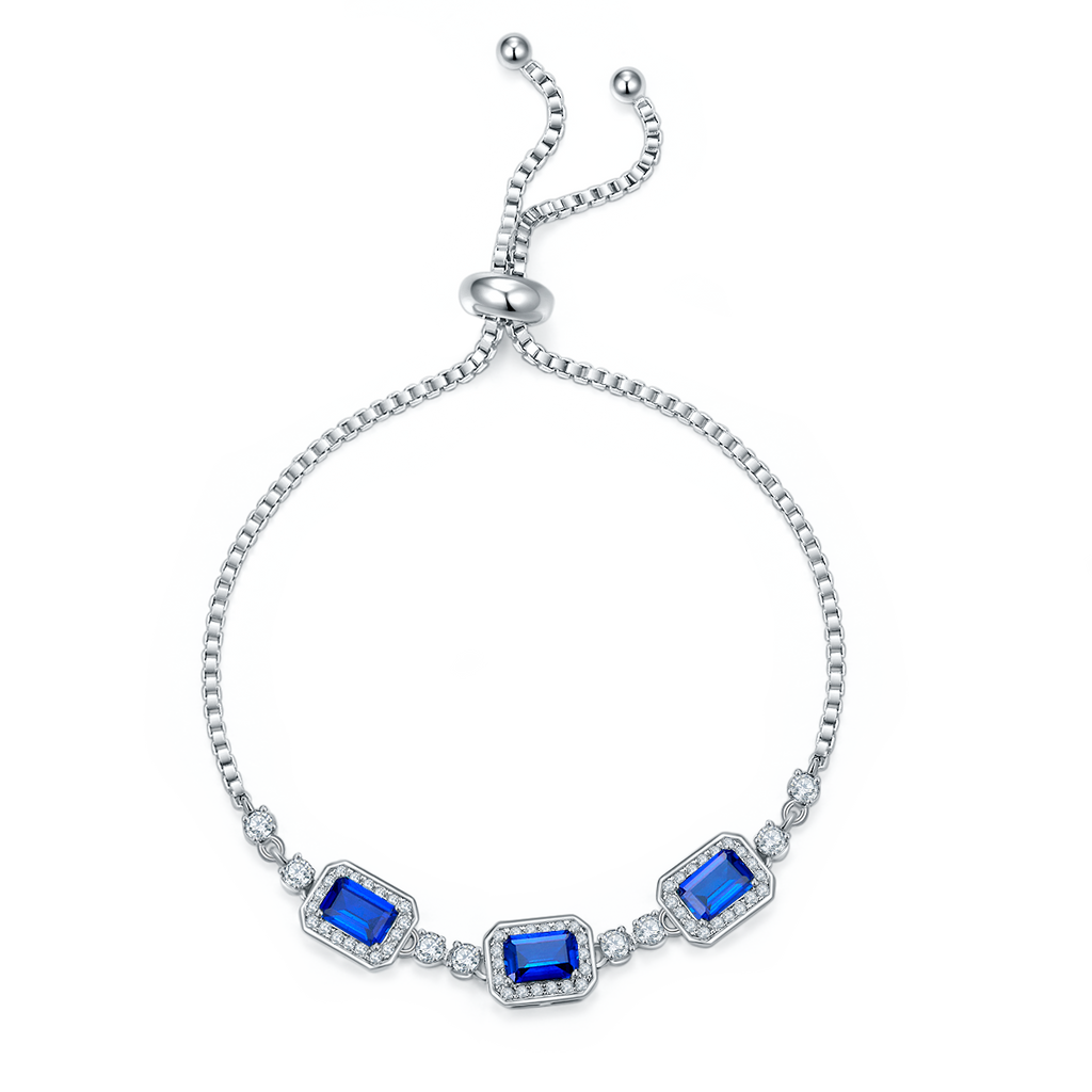 S925 Bracelet Bolo réglable en argent sterling