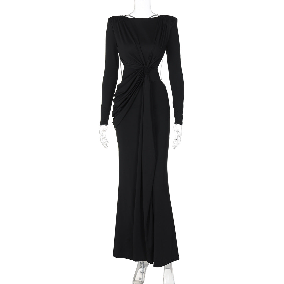 Robe à manches longues pour femme