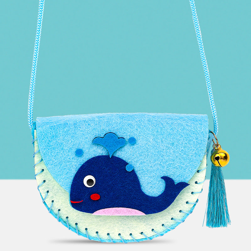Caricature Non-tissé Sac Pâte de maternelle Package de matériel Jouets éducatifs
