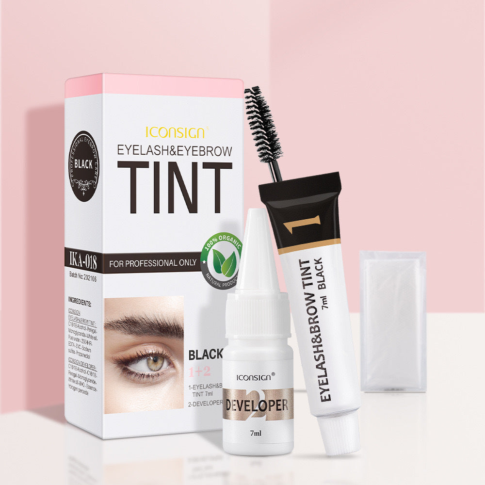 Kit de teinture semi-permanente des sourcils