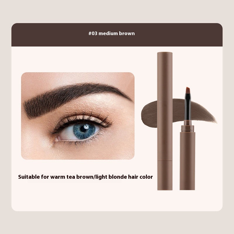 Façonner la couleur naturelle Rendering Double-tête crème sourcils