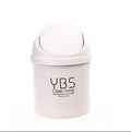 Mini poubelle de bureau blanc-1 pièce