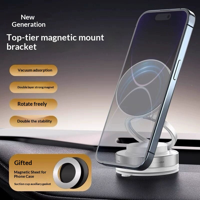 Porte-Téléphone magnétique le plus vendu pliable et rotatif pour les tableaux de bord de voiture
