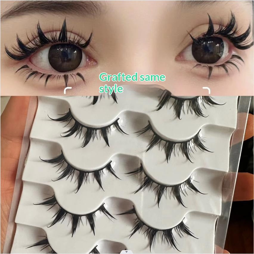 Faux cils Full-Strip Style Même design que gothique et manga semble durs cils