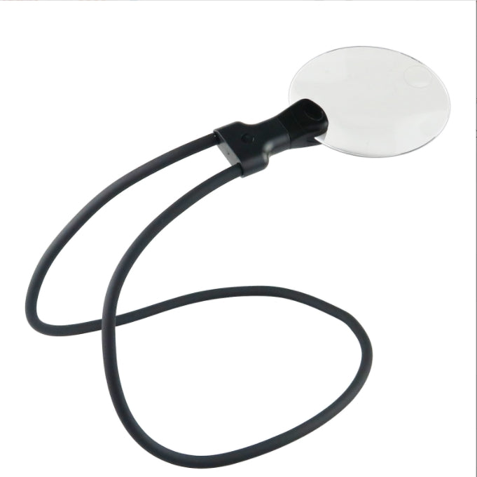 Bureau 3X loupe verre-noir-1 pack