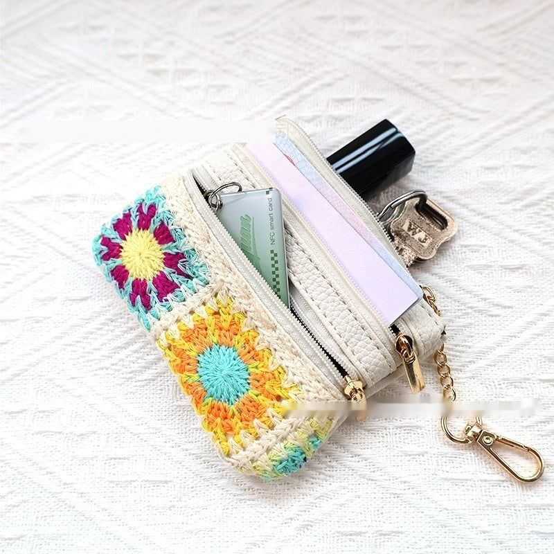 Portefeuille de ceinture de téléphone mobile avec poche de poche zippée Bracelet de téléphone mobile réglable