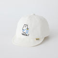 Base de caricature polaire brodée pour enfant Cute Casual Brimmed