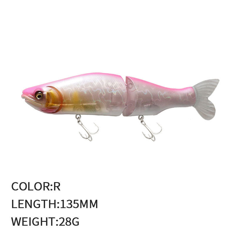 Lure artificielle multisection de crayon lourd