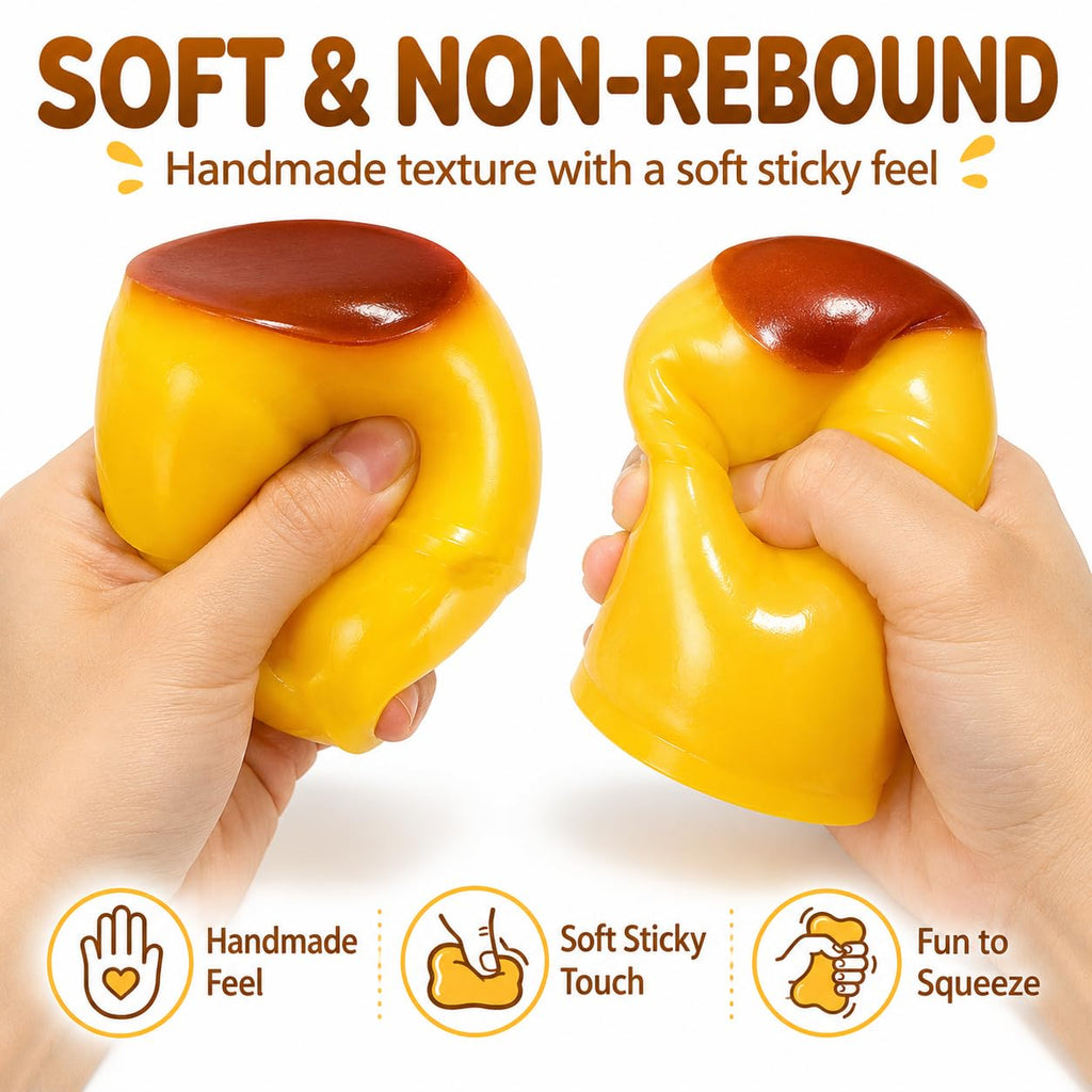 1pc Crunchy Mango Squishy ASMR Squeeze Stress Relief Fidget pour adultes Crunchy ASMR Experi