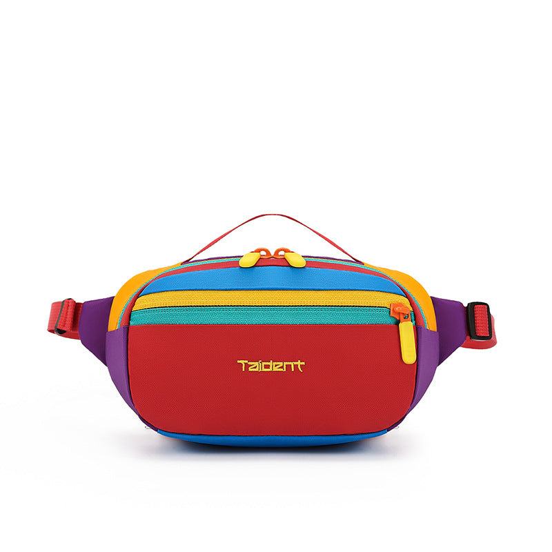 Sports de loisirs de plein air Sac à main à une épaule Sac à voile couleur Dopamine