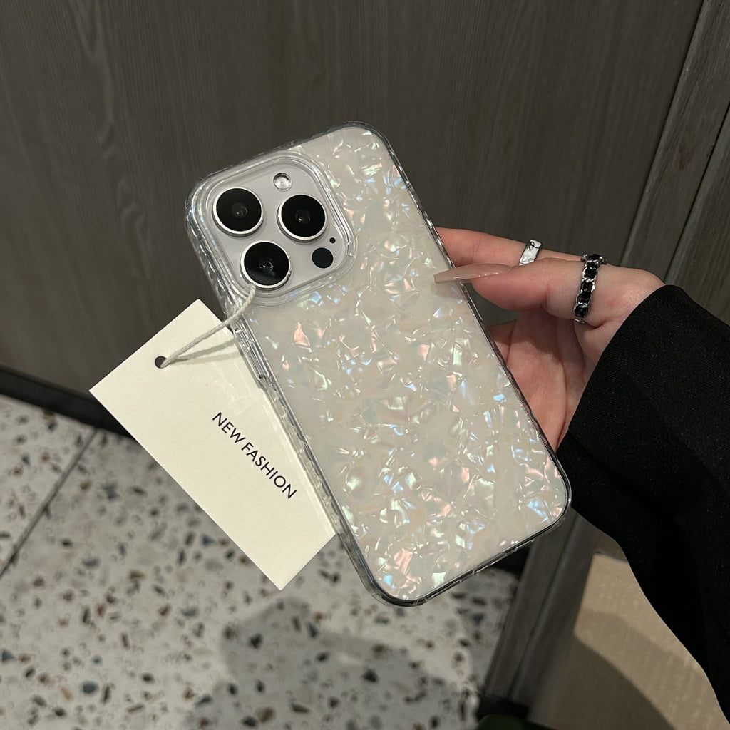 Étui de téléphone d'été avec motif Shell à gros trous