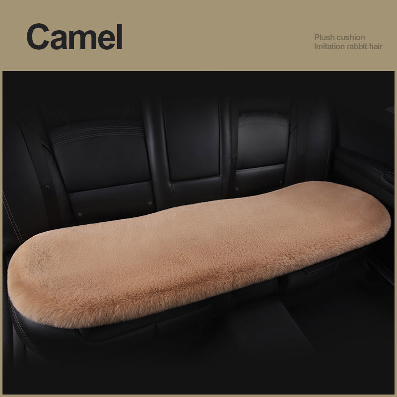 Siège auto En peluche d'hiver Coussin carré monoplace