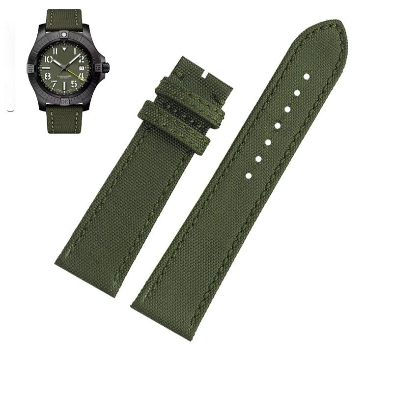 Bracelet de montre entièrement en nylon