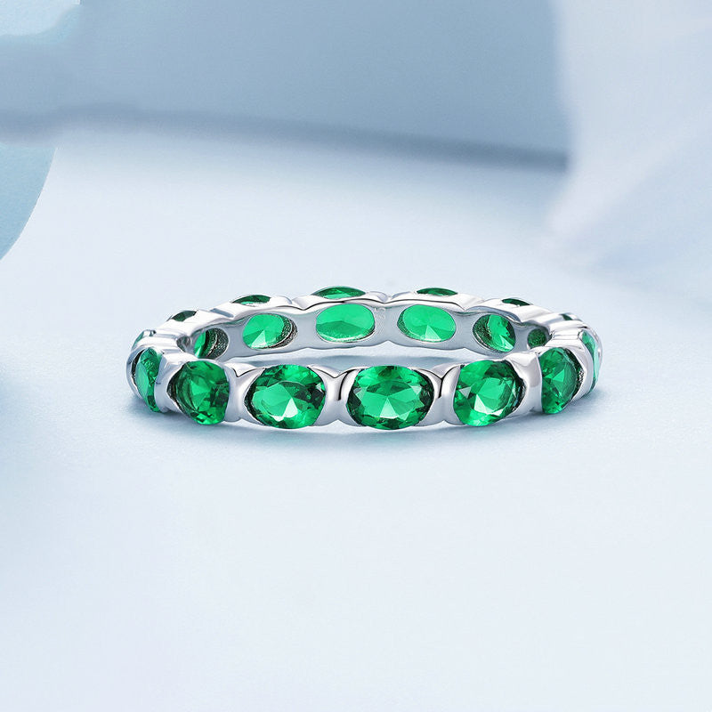 Anneau de mode en argent sterling pour dames