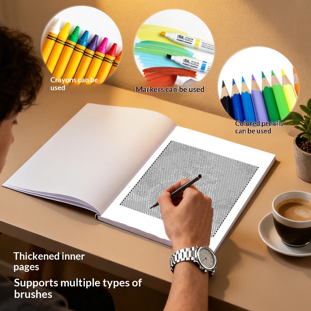 Livre de coloration numérique pour animaux à double face