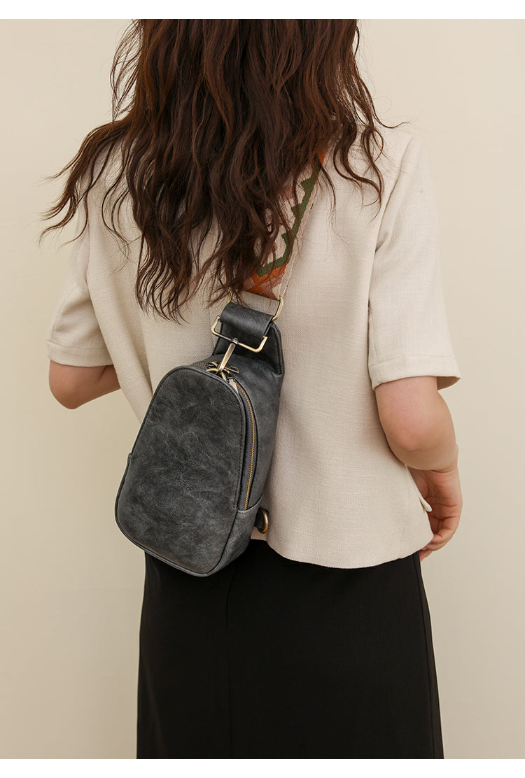 Only self-shot---Women's Chest Bag Sling Bag