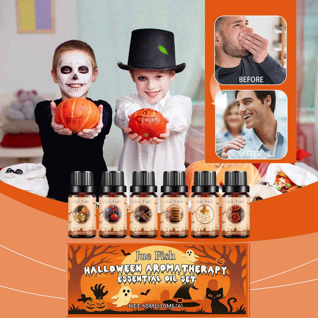 Halloween Aromatherapy Essential Oil Set 10mlx61box